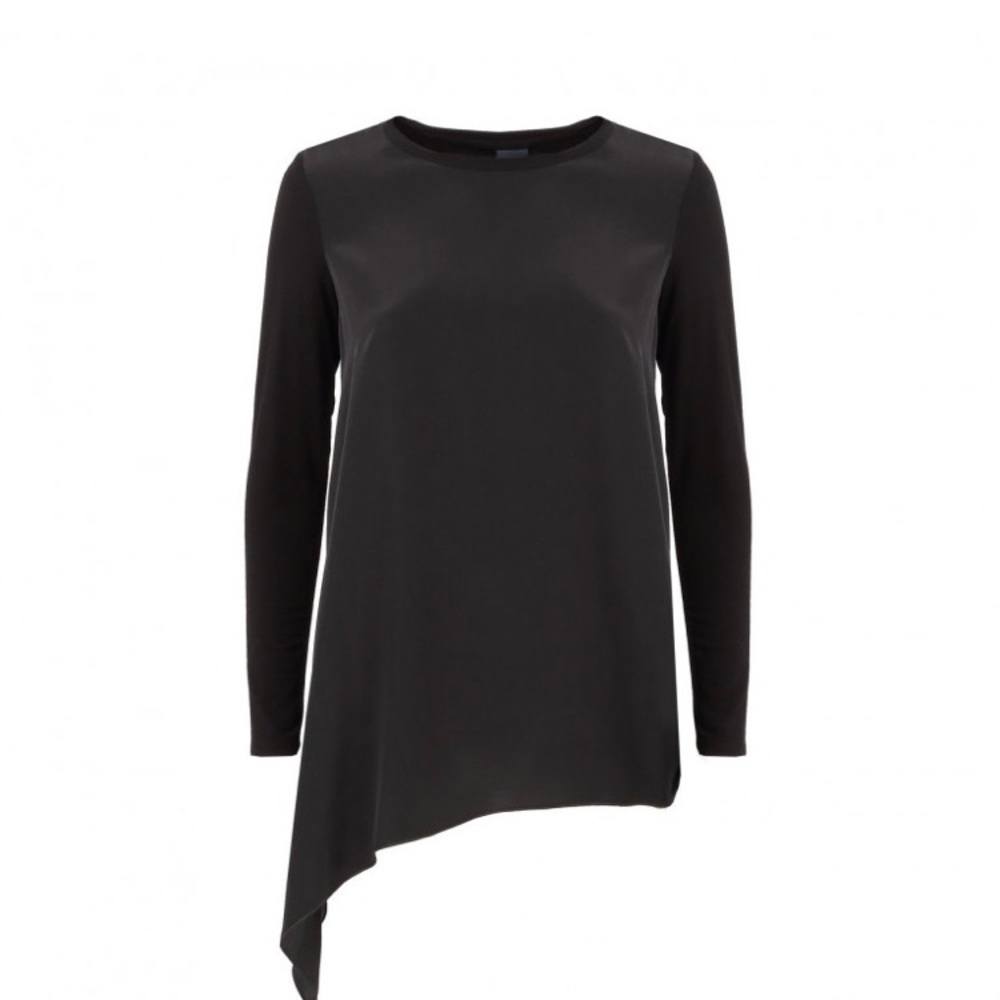 MaxMara | Zaira Mix Media Silk Blouse Top